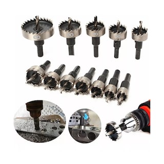 Foto 3 | Language Set 13 Brocas Sierras Corta Circulo Metal 16-53mm Hss Acero Inox Eo Safe Imports Esi-3799-1 Multicolor