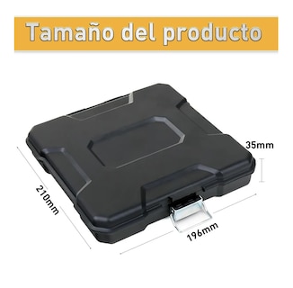 Foto 3 | Language Juego 99 Brocas Herramientas Madera Metal Concreto 1.5-10mm Eo Safe Imports Esi-2761-1 Negro