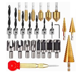 Foto 1 | Language Kit De Accesorios Para Taladro Avellanador Brocas 26 Pcs Eo Safe Imports Esi-2760-1 Multicolor
