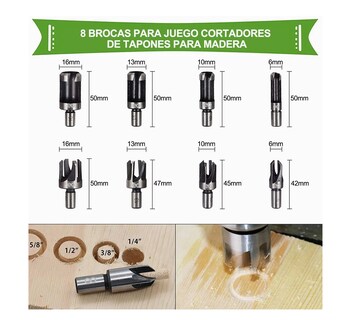 Foto 2 | Language Kit De Accesorios Para Taladro Avellanador Brocas 26 Pcs Eo Safe Imports Esi-2760-1 Multicolor