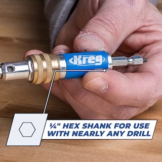 Foto 6 | Juego De Brocas Y Brocas Perforadoras Kreg Kdrv-flip Quick-flip - Venta Internacional.