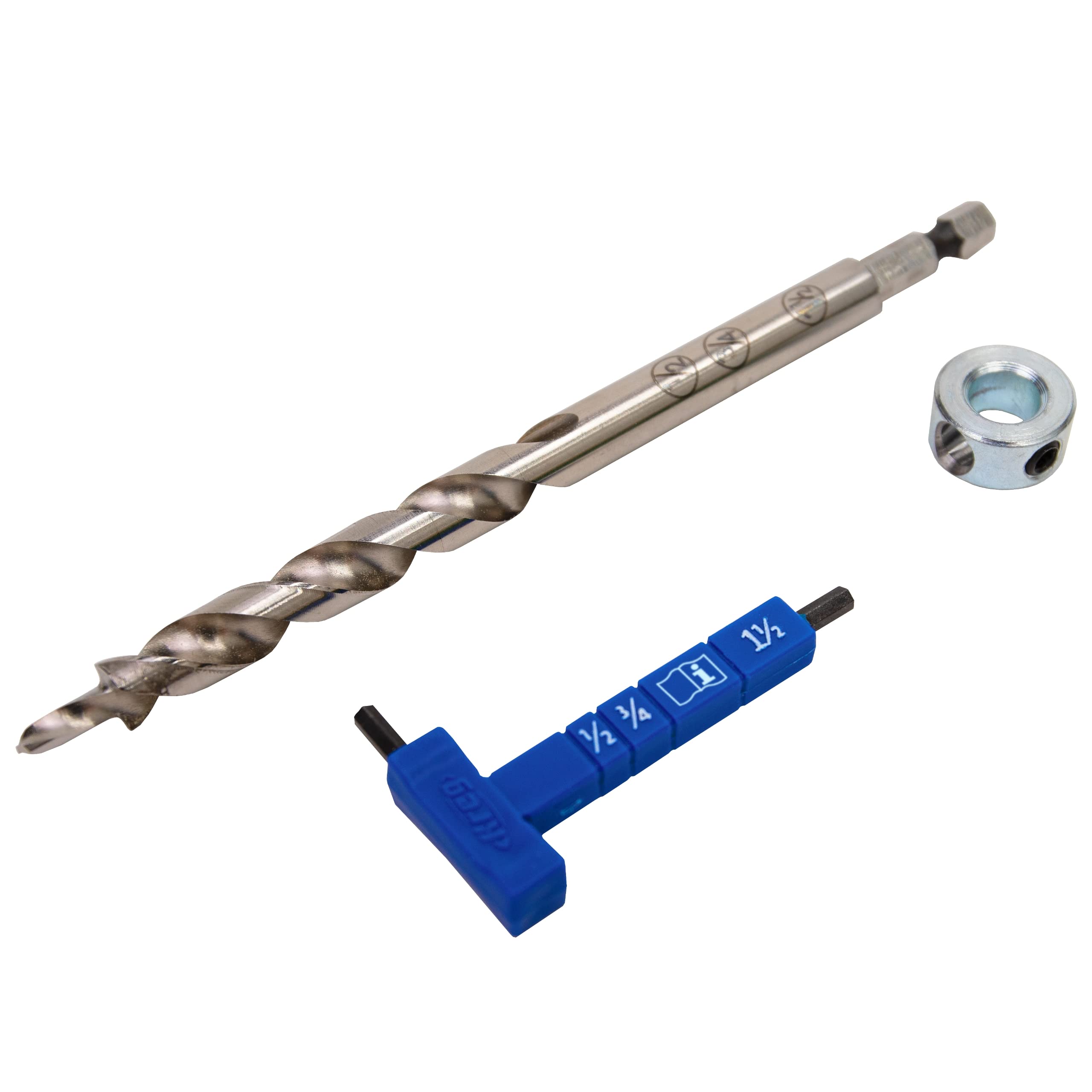Broca De Bolsillo Kreg Kpha308 Easy-set Con Cuello De Tope - Venta Internacional.