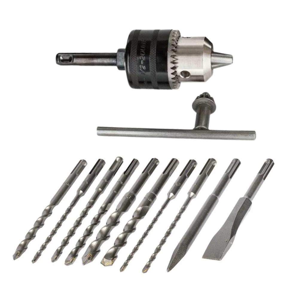 Juego Brocas Sds Plus Makita D-45820 + Broquero Adaptador
