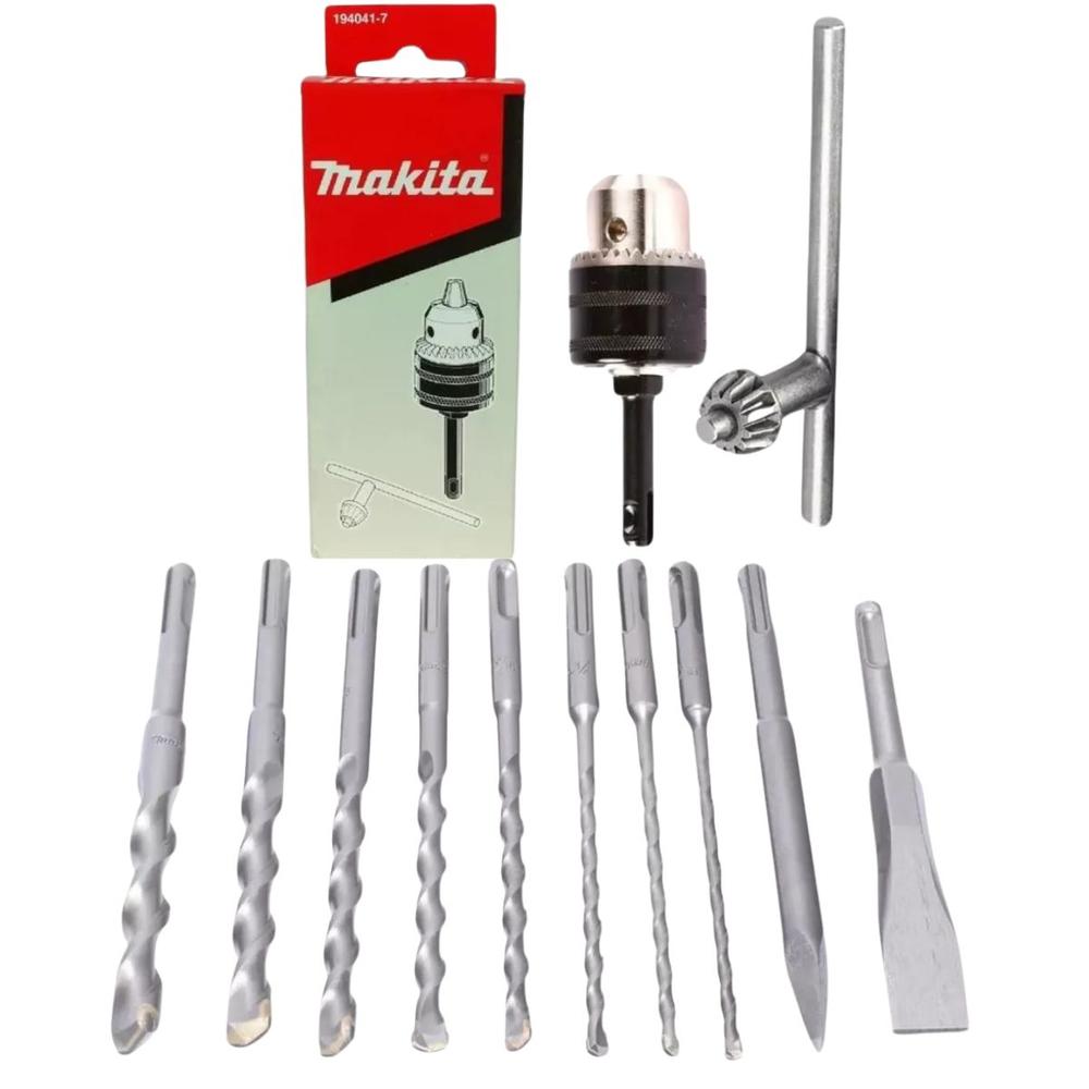 Foto 3 pulgar | Juego Brocas Sds Plus Makita D-45820 + Broquero Adaptador