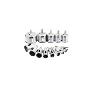 Foto 1 | Juego De Brocas Diamantadas Y Broca Cerámica Vidrio 15 Piezas Eo Safe Imports Esi-3811-1 Plata