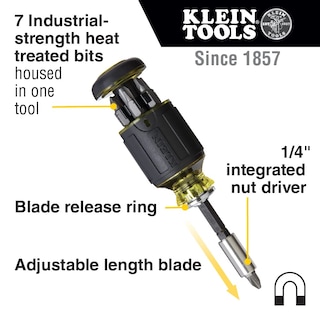 Foto 3 | Juego De Destornilladores De Impacto Klein Tools 32308f, 10 Piezas Con 7 Puntas - Venta Internacional.