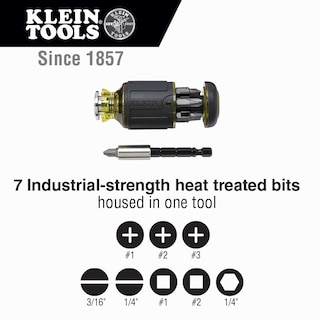 Foto 6 | Juego De Destornilladores De Impacto Klein Tools 32308f, 10 Piezas Con 7 Puntas - Venta Internacional.