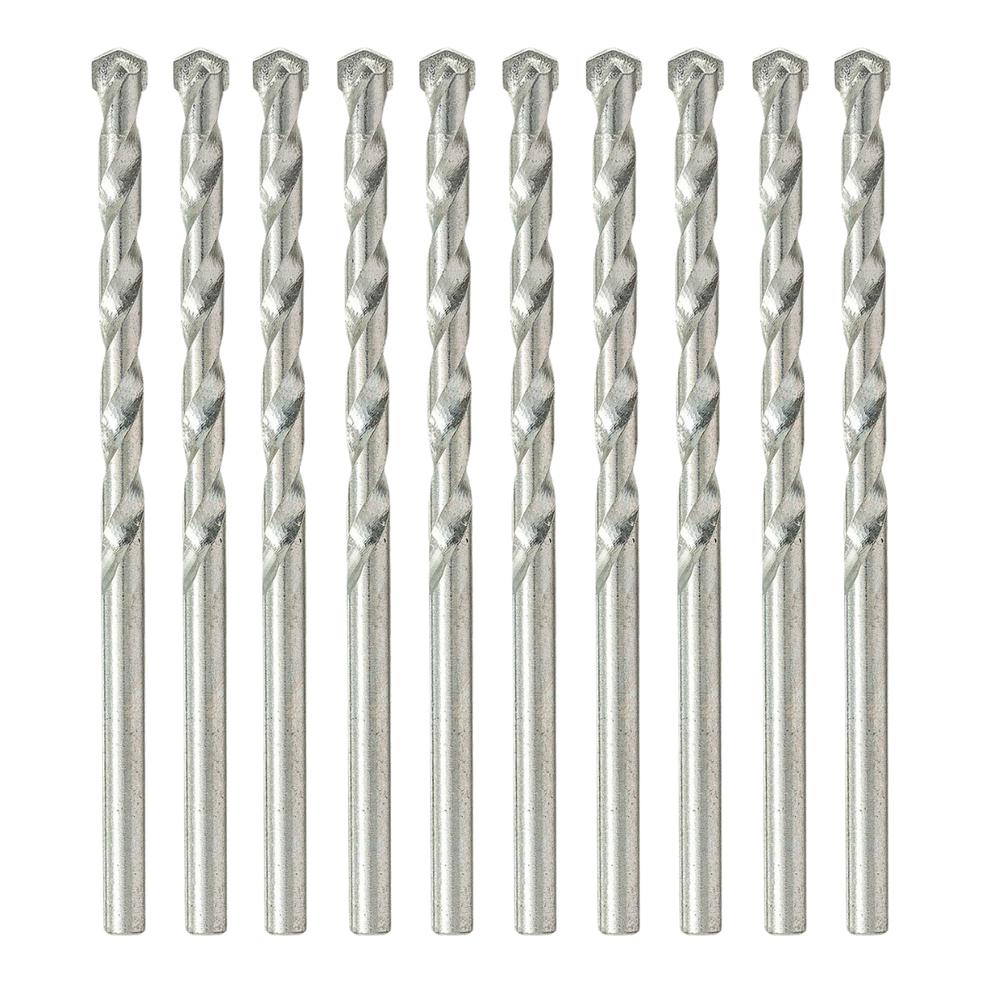 10 Brocas Concreto Bosch 6.5 Mm 60mmx100mm Zanco Cilíndrico