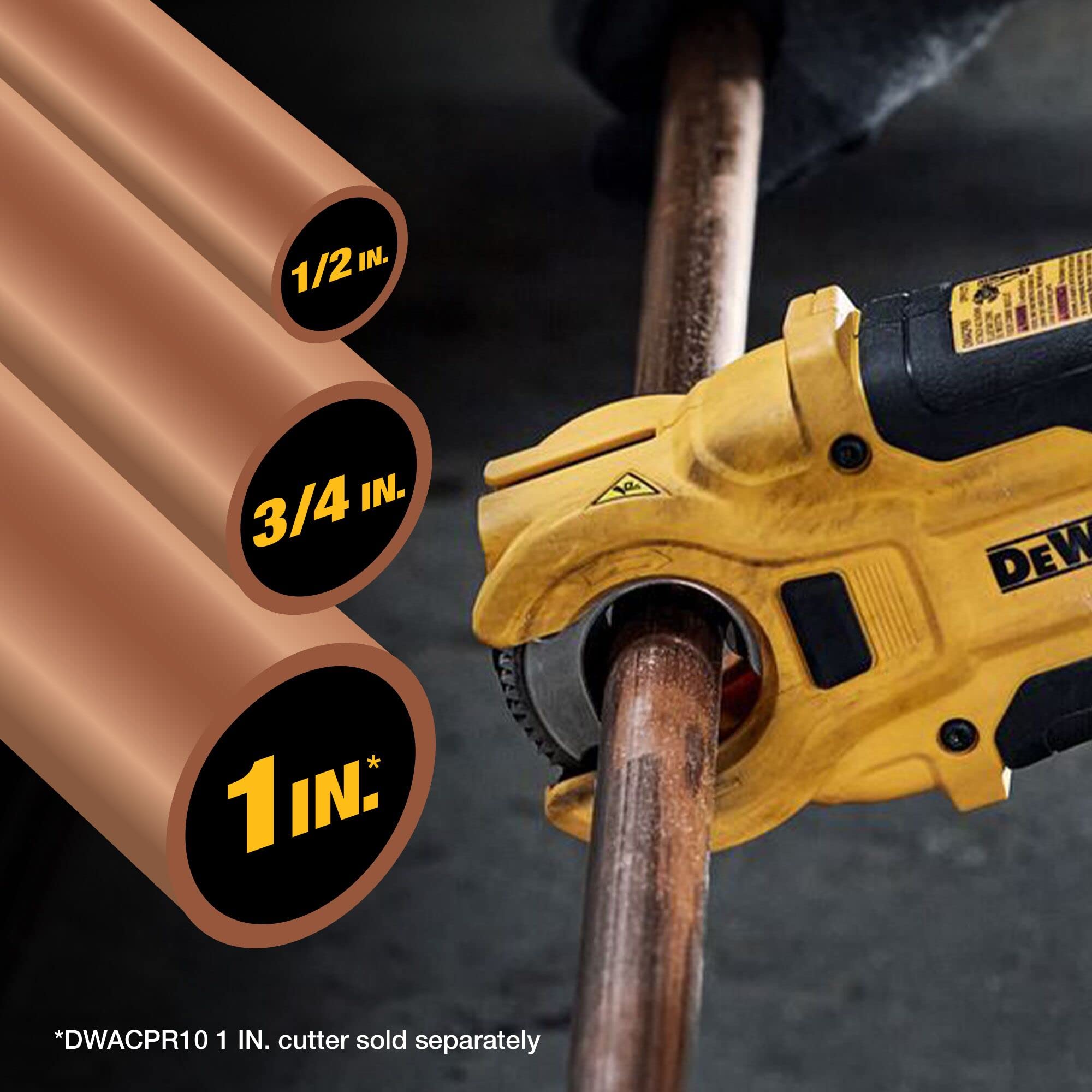 Foto 8 pulgar | Accesorio De Destornillador De Impacto Para Cortador De Tubos De Cobre Dewalt Dwacprir - Venta Internacional.