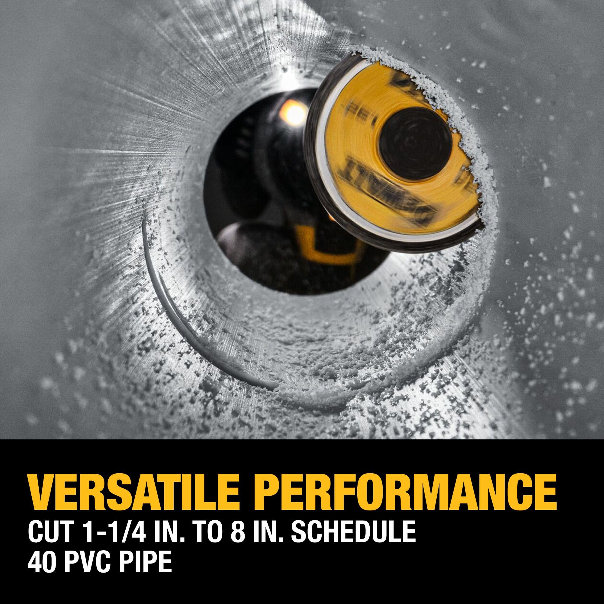 Foto 5 pulgar | Cortador De Tubos Dewalt Impact Connect Pvc Diamond Grit Dwaipcir - Venta Internacional.