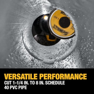 Foto 4 | Cortador De Tubos Dewalt Impact Connect Pvc Diamond Grit Dwaipcir - Venta Internacional.
