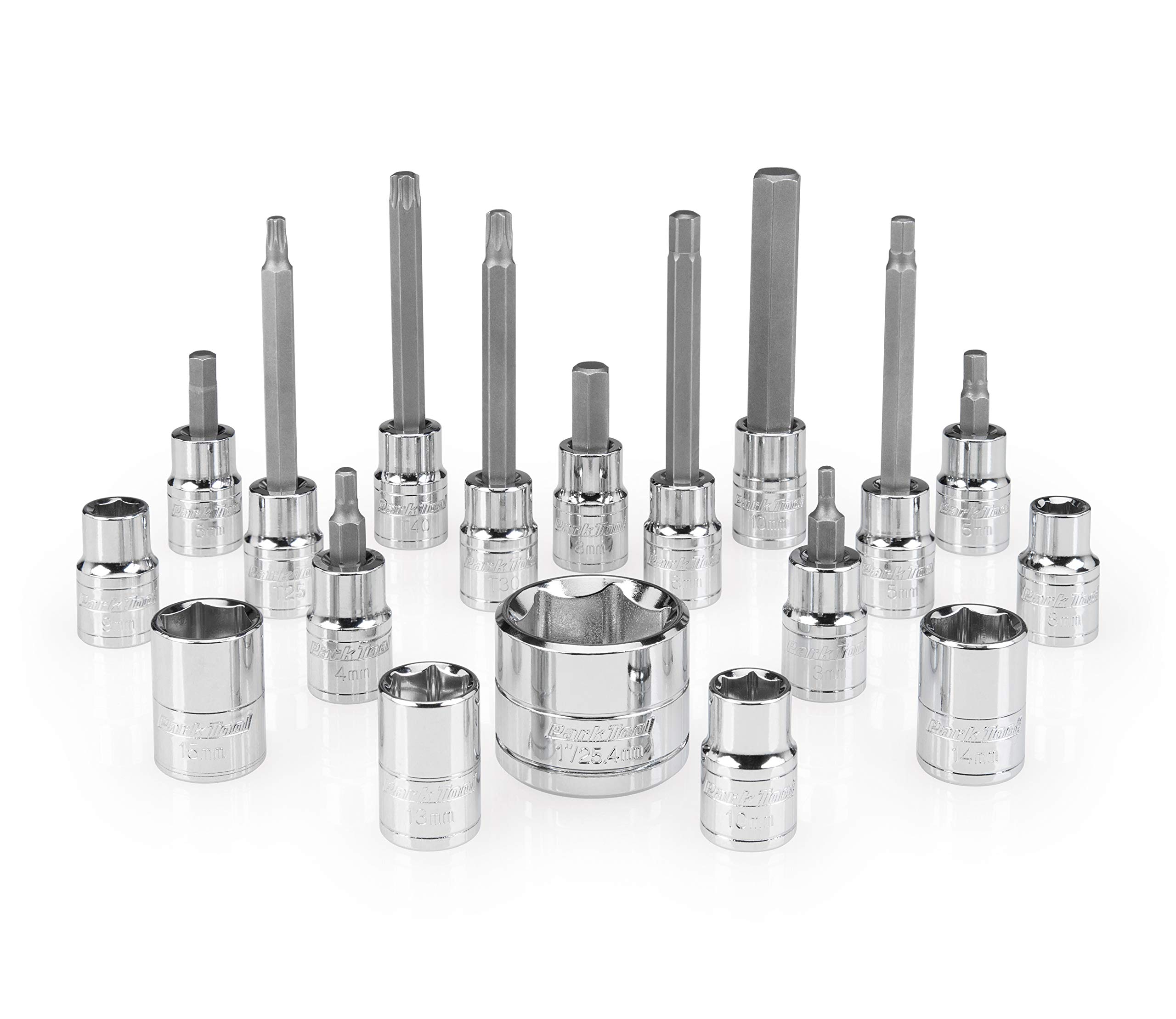 Juego De Enchufes Y Brocas Tool Park Tool Sbs-1.2 3/8 Drive Plateado - Venta Internacional.