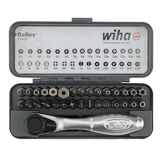 Foto 1 | Juego De Brocas Wiha 74958 Gobox De 32 Piezas Con Mini Trinquete - Venta Internacional.