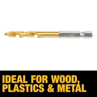 Foto 4 | Juego De Brocas Dewalt Impact Ready De Nitruro De Titanio, 5 Piezas Dd5155 - Venta Internacional.