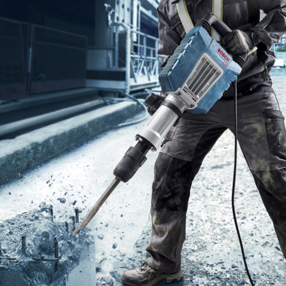 Foto 3 pulgar | Cincel Hexagonal Plano Bosch Hex-22 22x400x25mm Concreto