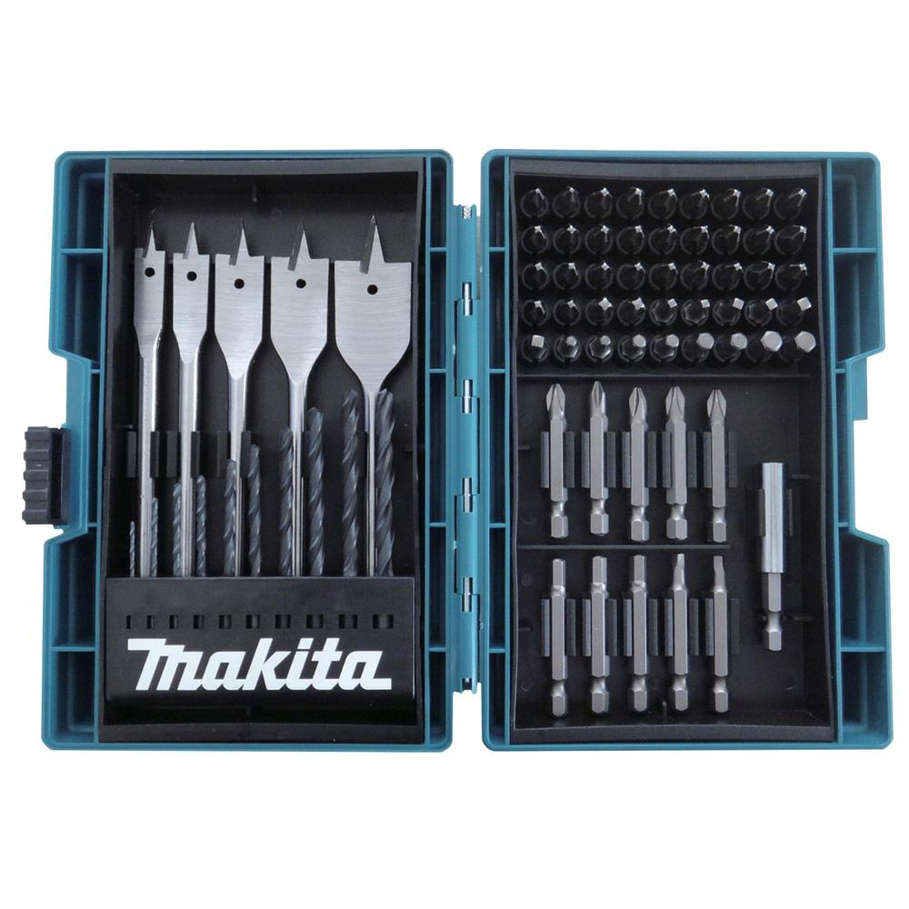 Foto 3 pulgar | Juego Makita De 71 Piezas Multipropósito Brocas Hss Puntas