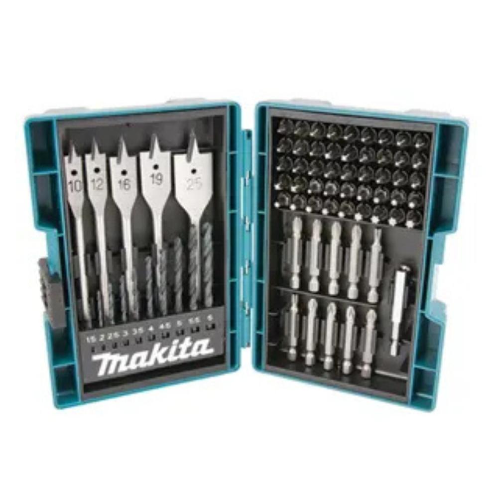 Foto 5 pulgar | Juego Makita De 71 Piezas Multipropósito Brocas Hss Puntas