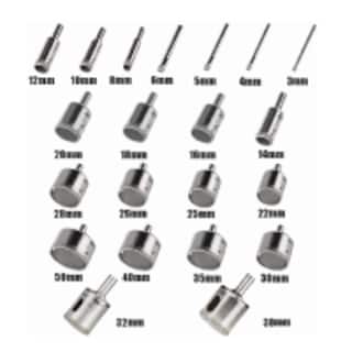 Foto 2 | Kit De 20 Brocas Para Cerámica, Mármol Y Vidrio Eo Safe Imports Esi-5000-1 Plata