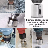 Foto 3 | Kit De 20 Brocas Para Cerámica, Mármol Y Vidrio Eo Safe Imports Esi-5000-1 Plata