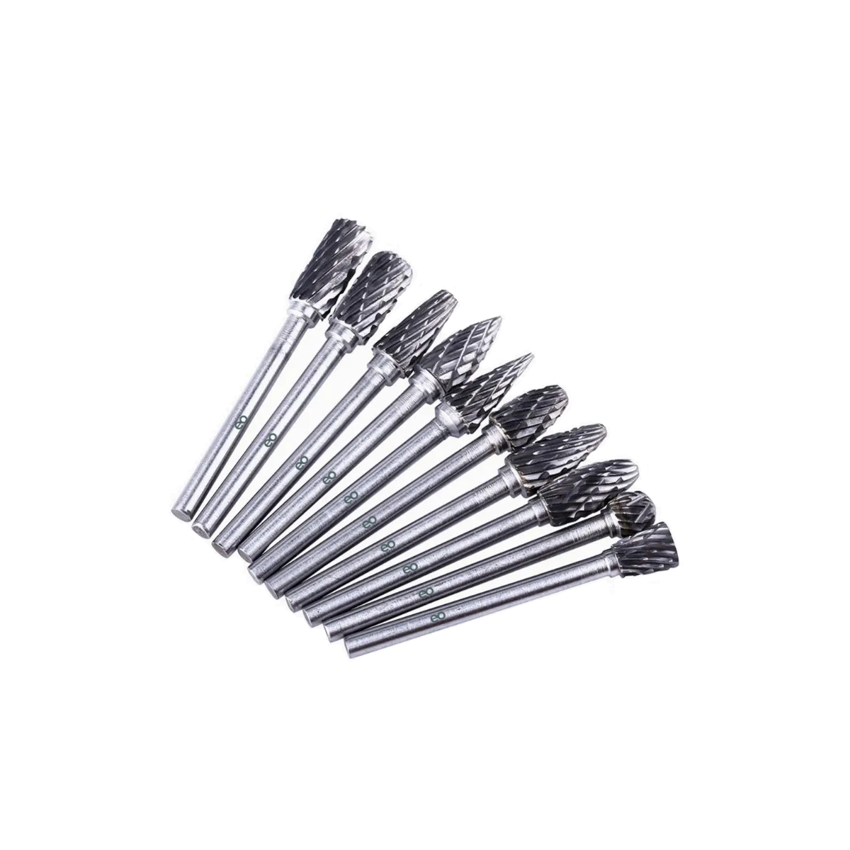 Kit Fresas Brocas Para Madera Metal 10 Uds Eo Safe Imports Esi-2621-1 Plata