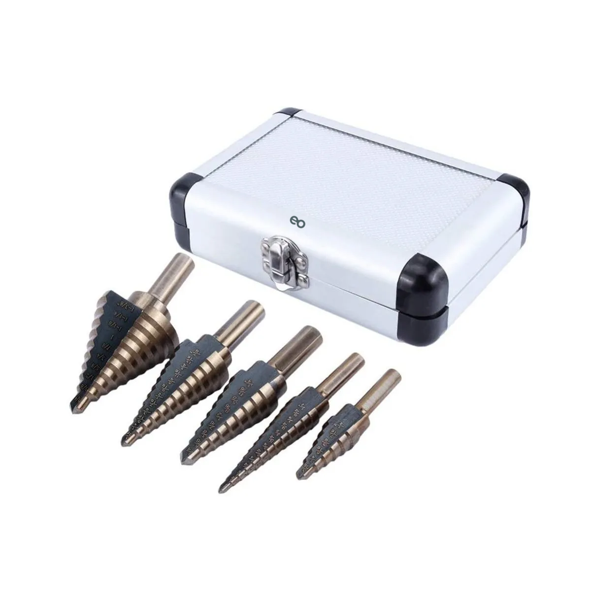 Set Brocas Escalonadas Para Múltiples Agujeros Eo Safe Imports Esi-2617-1 Plata