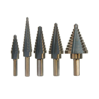 Foto 4 pulgar | Set Brocas Escalonadas Para Múltiples Agujeros Eo Safe Imports Esi-2617-1 Plata