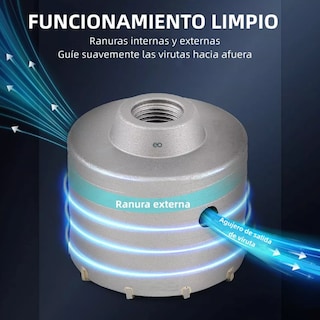 Foto 2 | Kit De Brocas P/pared De Cemento O Concreto Eo Safe Imports Esi-8449-1 Plata