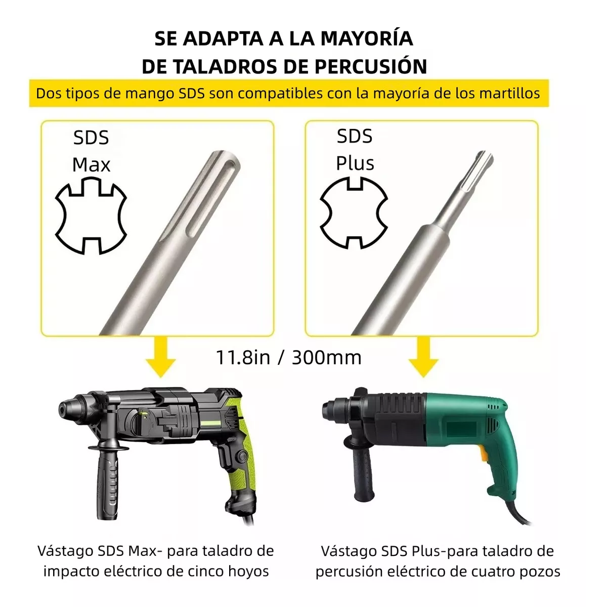 Foto 4 pulgar | Kit De Brocas P/pared De Cemento O Concreto Eo Safe Imports Esi-8449-1 Plata
