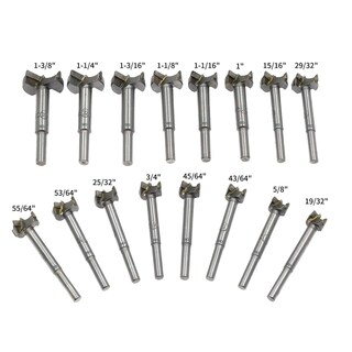 Foto 3 | Kit De 16 Brocas 15-35mm Para Carpintería Eo Safe Imports Esi-2218-1 Plata