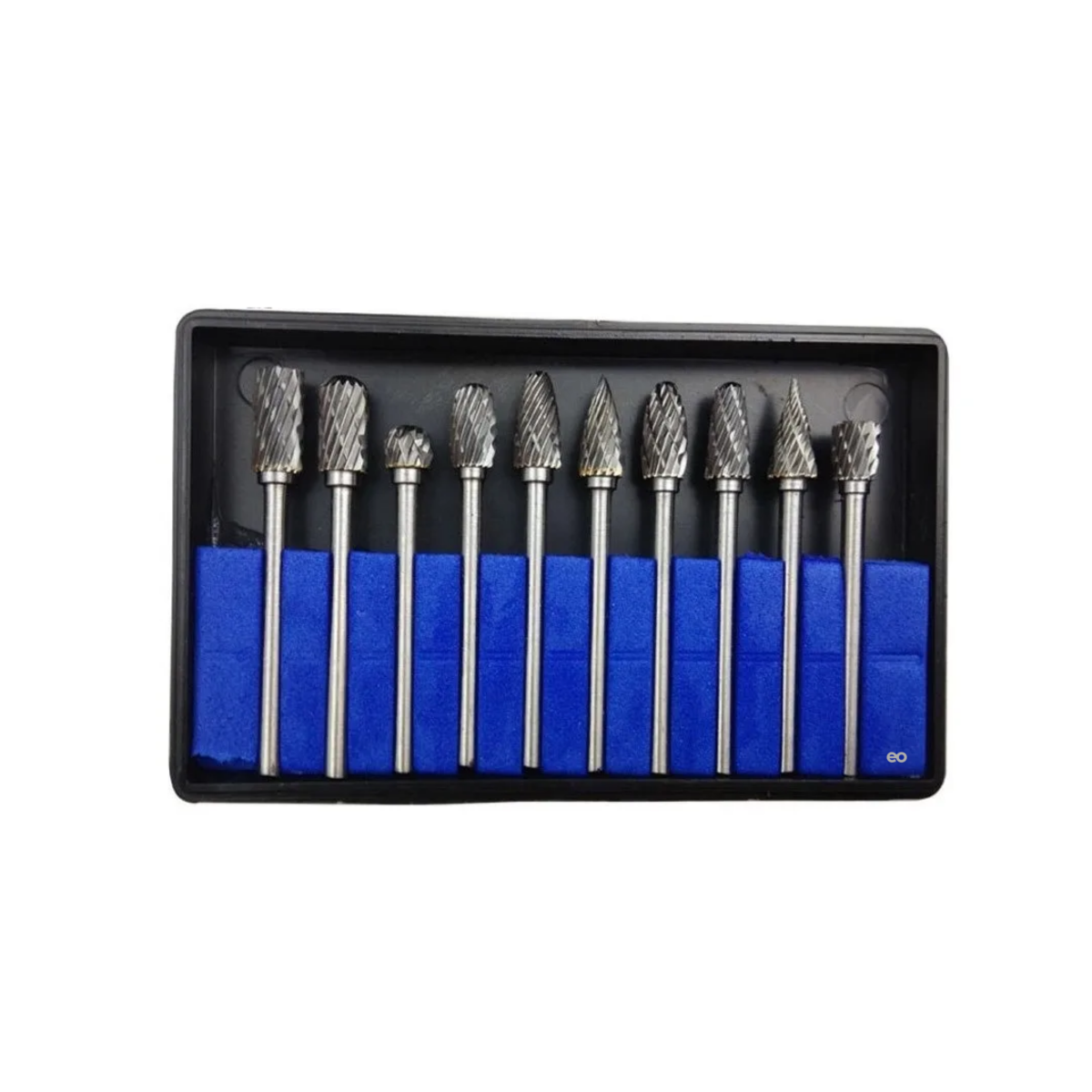 Foto 3 | Set 10 Brocas Fresas Rotativas D Carburo Tungsteno Para Taladro Eo Safe Imports Esi-2876-1 Plata