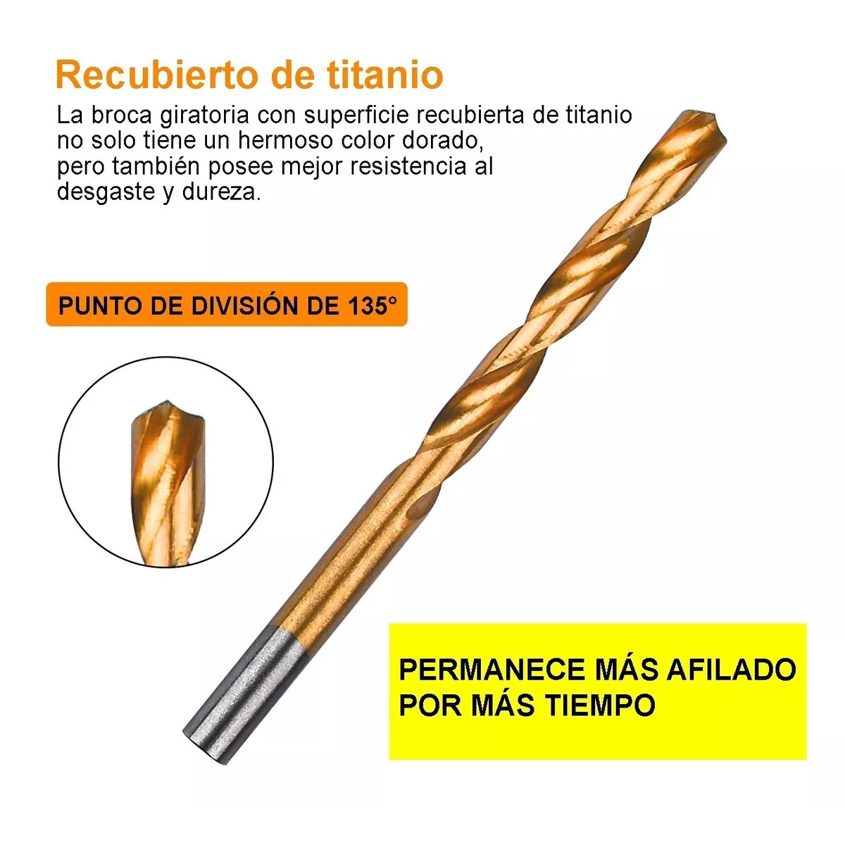 Foto 4 pulgar | Juego De Brocas Para Metal Y Madera 99 Pzs Eo Safe Imports Esi-5856-1 Multicolor