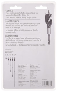 Foto 4 | Juego De Brocas Irwin Speedbor Para Madera, 6 Piezas, 4 Pulgadas - Venta Internacional.