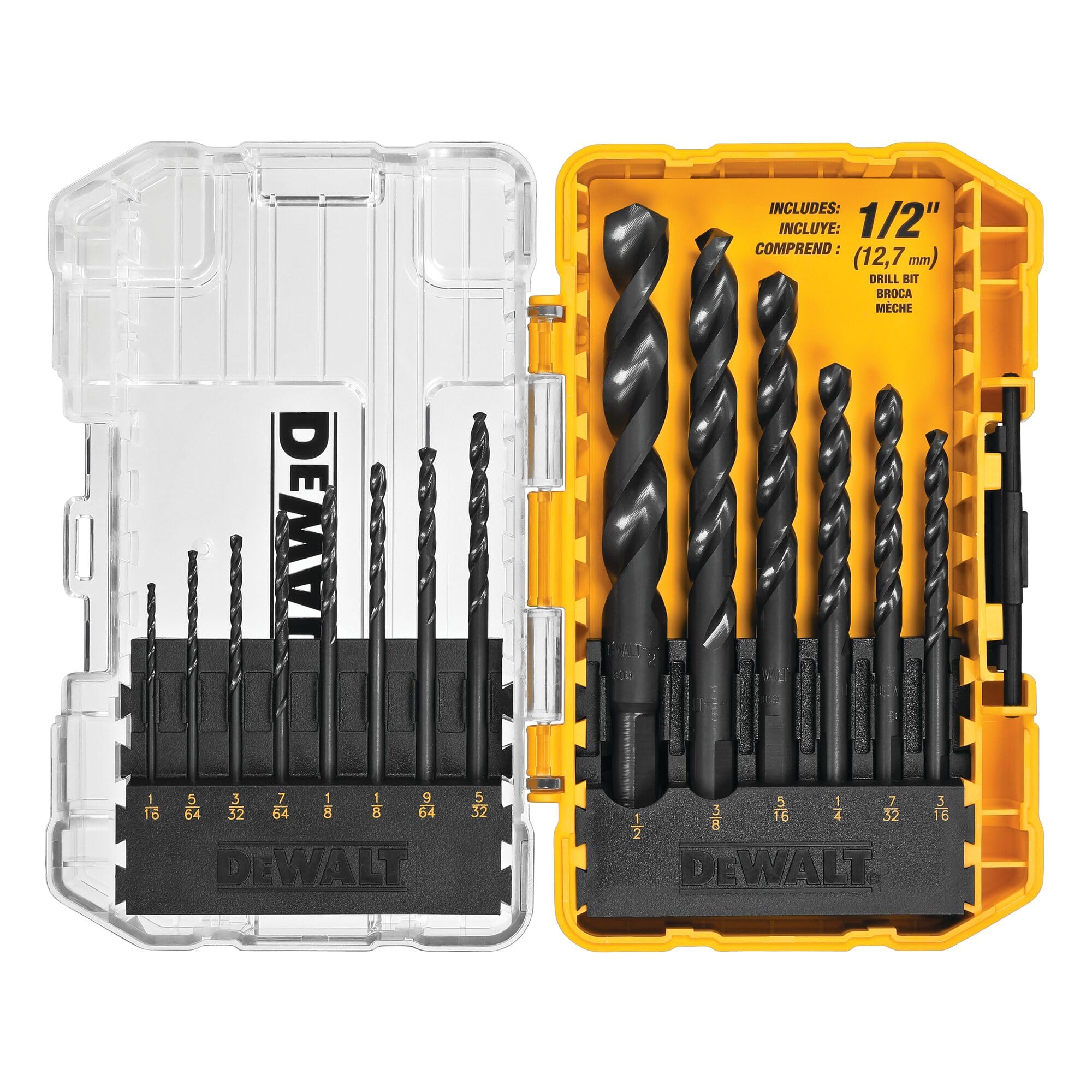 Foto 2 pulgar | Juego De Brocas Dewalt Dwa1184, 14 Piezas, Punto De División De 135° - Venta Internacional.