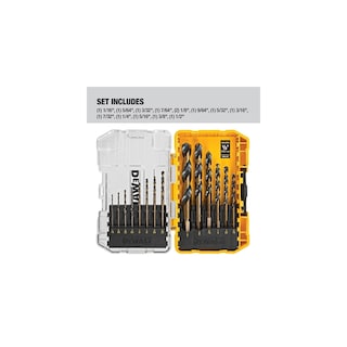 Foto 2 | Juego De Brocas Dewalt Dwa1184, 14 Piezas, Punto De División De 135° - Venta Internacional.