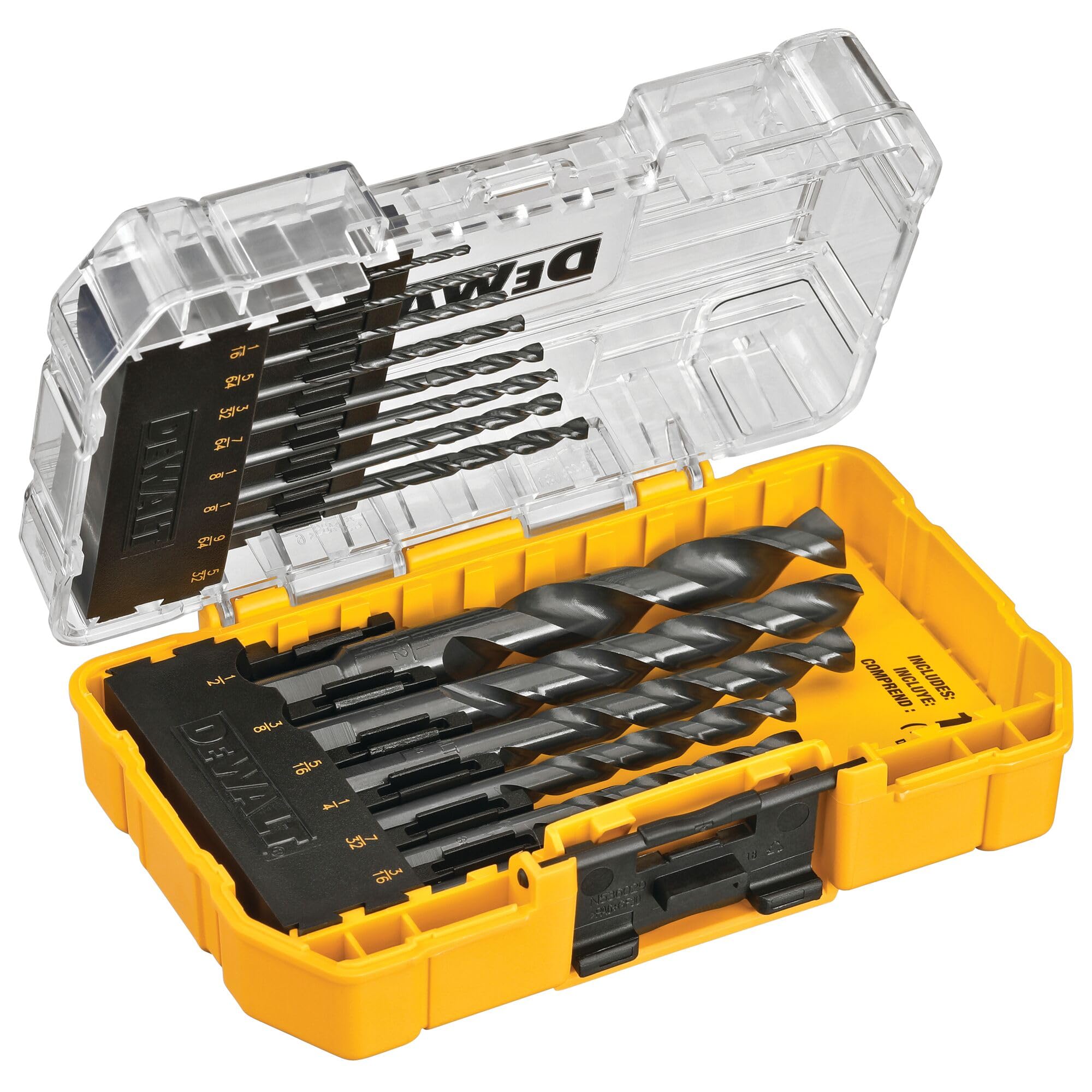 Foto 3 | Juego De Brocas Dewalt Dwa1184, 14 Piezas, Punto De División De 135° - Venta Internacional.
