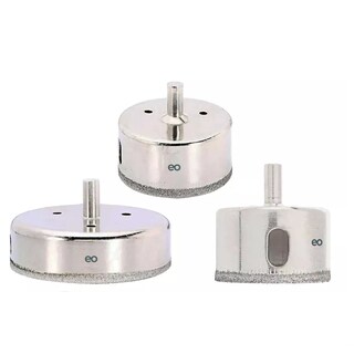 Foto 1 | 3 Pzas Brocas Para Taladros Cerámica Mármol Y Vidrio Tamaño Grande Eo Safe Imports Esi-12080-1 Plata