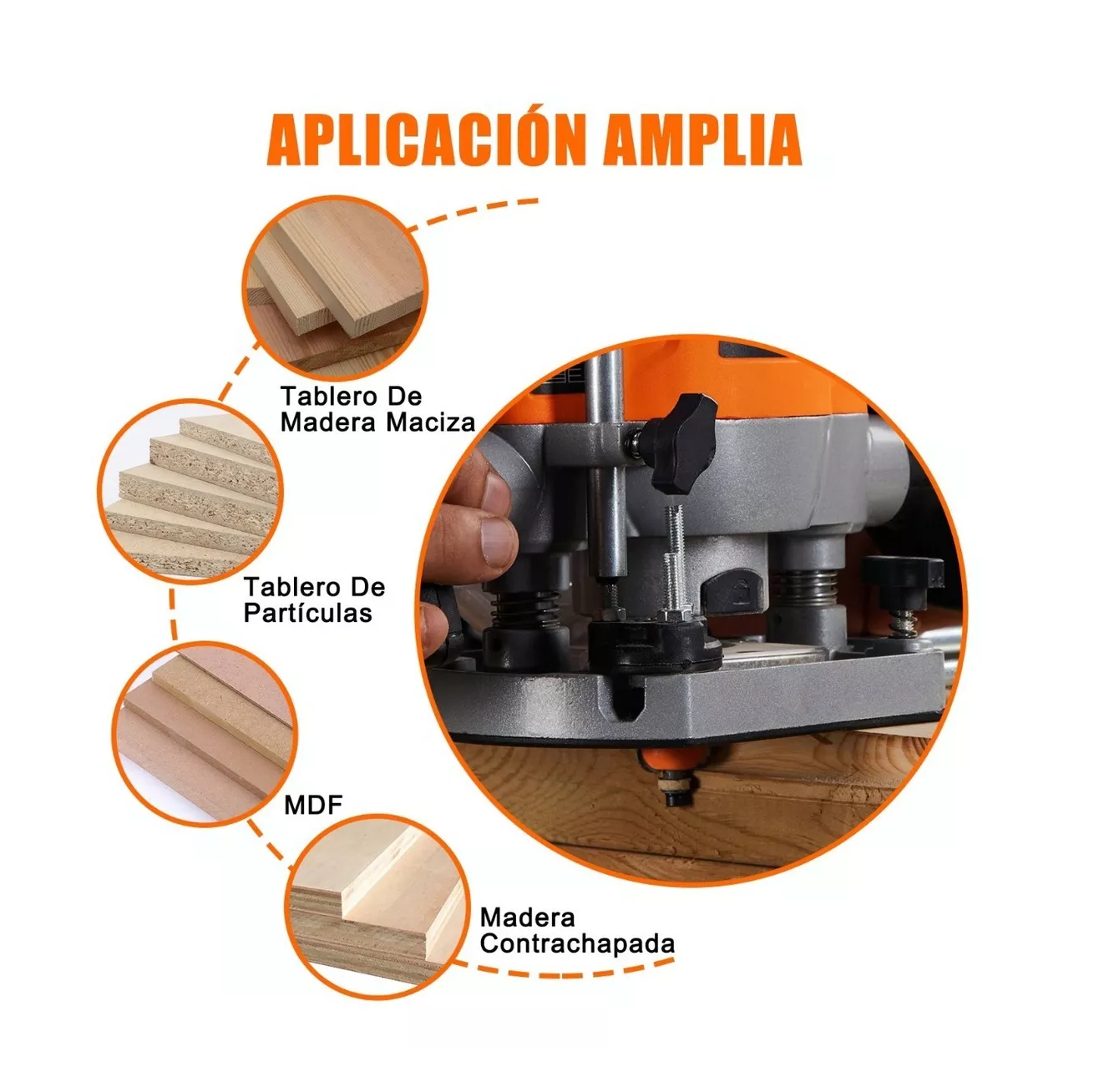 Foto 5 | Juego Brocas Lab.g Router Taladro Teeno 1/4 15 Pz Herramienta Plateado