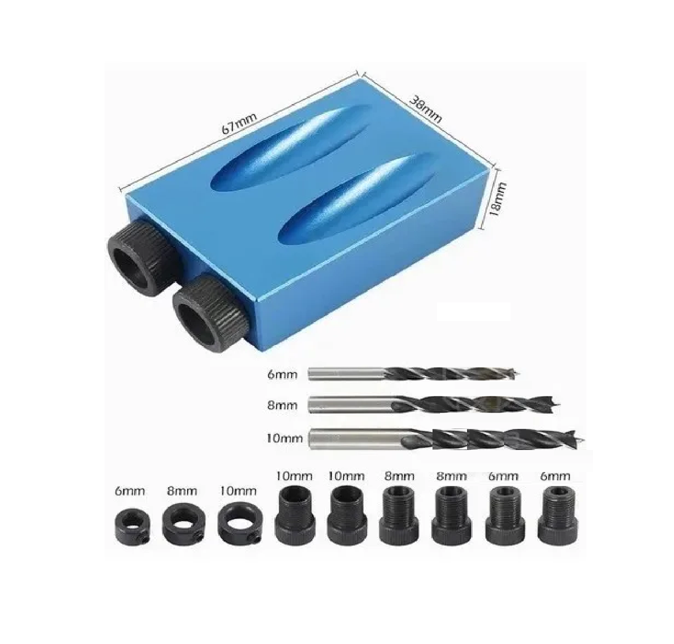 Foto 2 | Kit De Brocas De Posicionamiento Inclinado Eo Safe Imports Esi-822-1 Multicolor