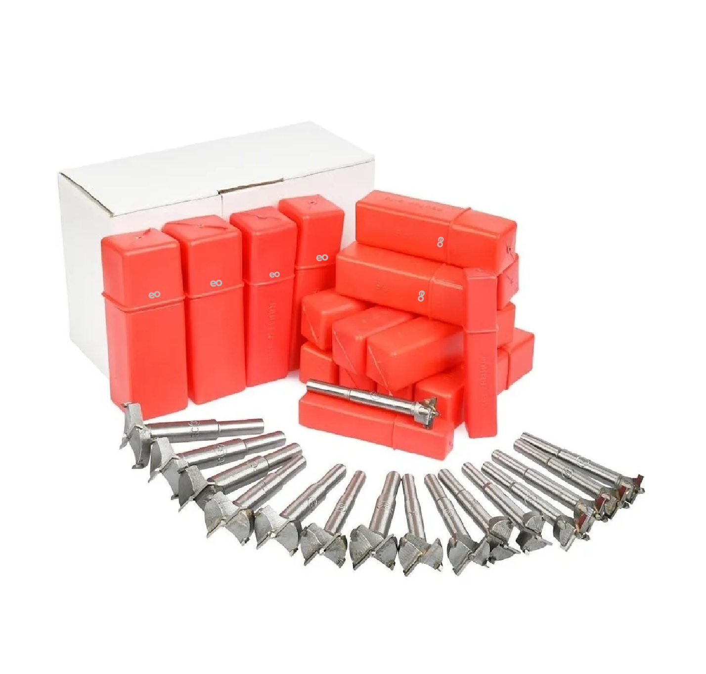 Foto 1 | Kit Brocas 15-35mm Para Carpintería De Acero Eo Safe Imports Esi-937-1 Plata