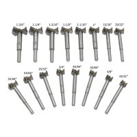 Foto 4 pulgar | Kit Brocas 15-35mm Para Carpintería De Acero Eo Safe Imports Esi-937-1 Plata