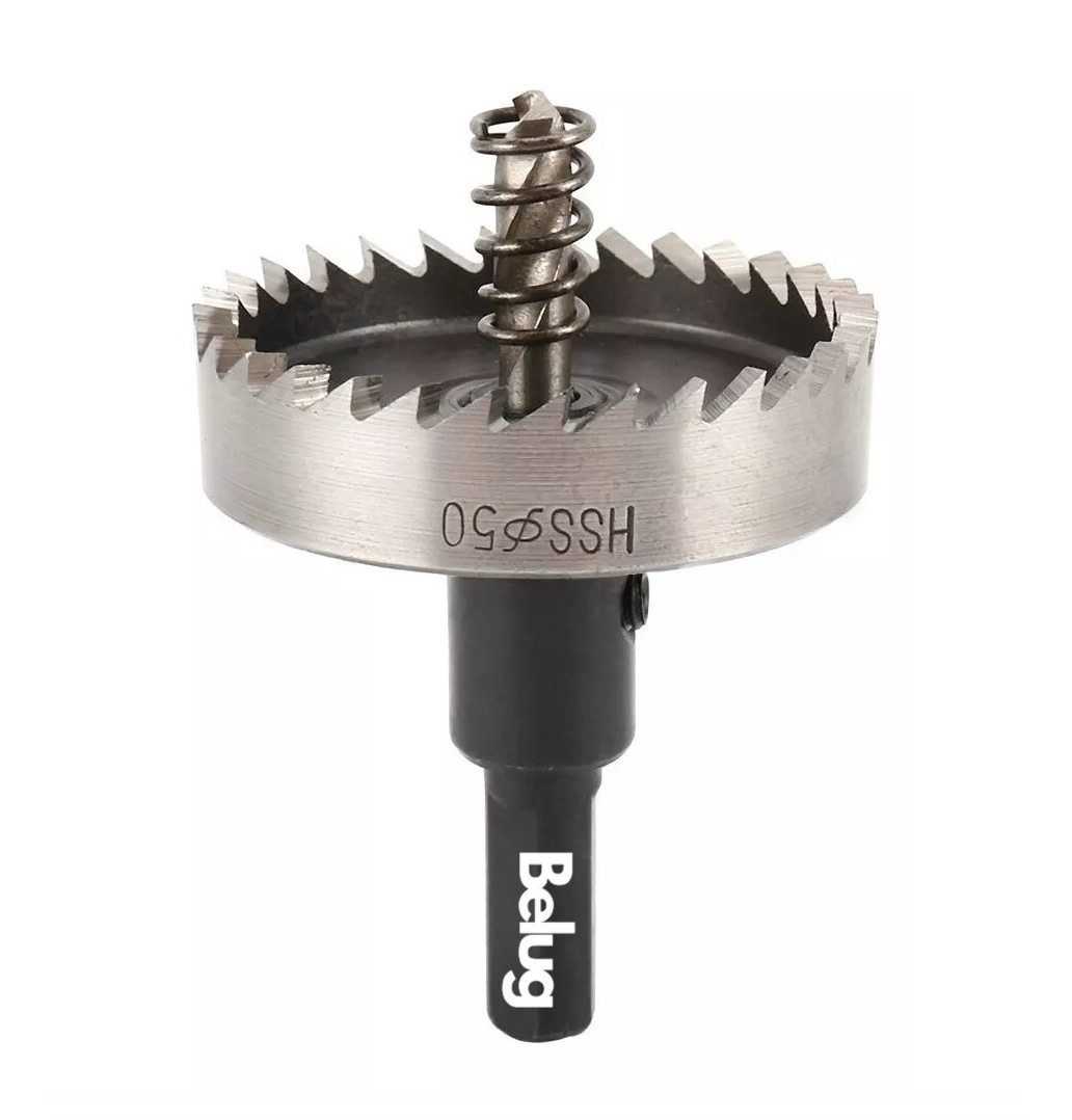 Foto 6 pulgar | Sierras Corta Circulo Metal 16-53mm Hss Acero Inox 13 Brocas, Plata Belug