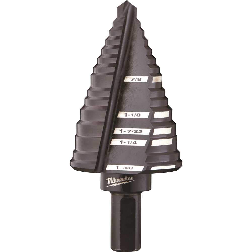 Foto 2 pulgar | Broca Escalonada Milwaukee 48-89-9212 #12 22,2 - 34,9 Mm - Venta Internacional.