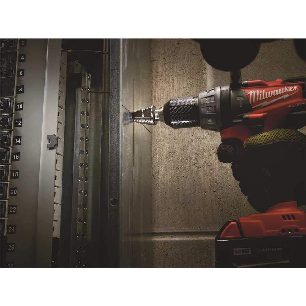 Foto 6 pulgar | Broca Escalonada Milwaukee 48-89-9212 #12 22,2 - 34,9 Mm - Venta Internacional.