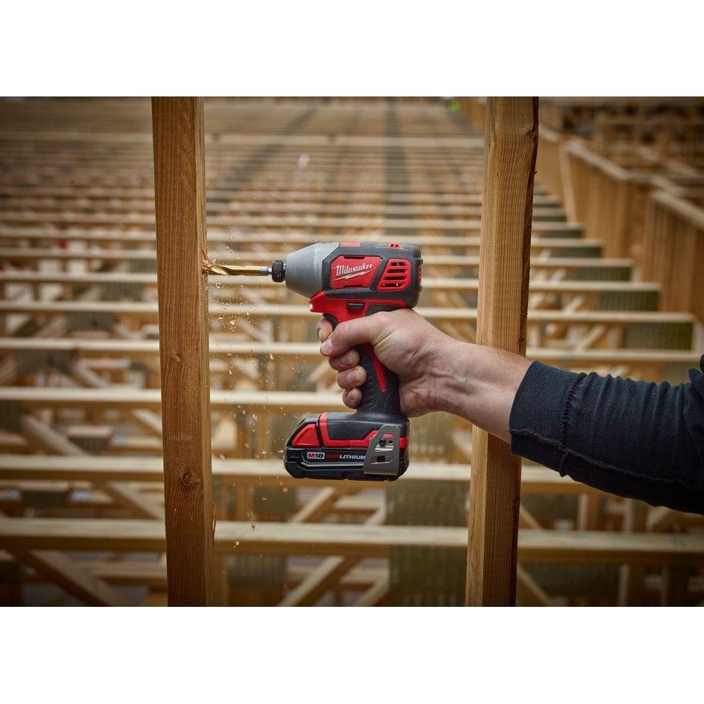 Foto 5 pulgar | Juego De Brocas Milwaukee 48-89-4680 Shockwave Titanium, 18 Piezas - Venta Internacional.