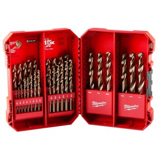 Foto 1 | Juego De Brocas Milwaukee 48-89-2332, 29 Piezas, Cobalt Helix, Color Rojo - Venta Internacional.