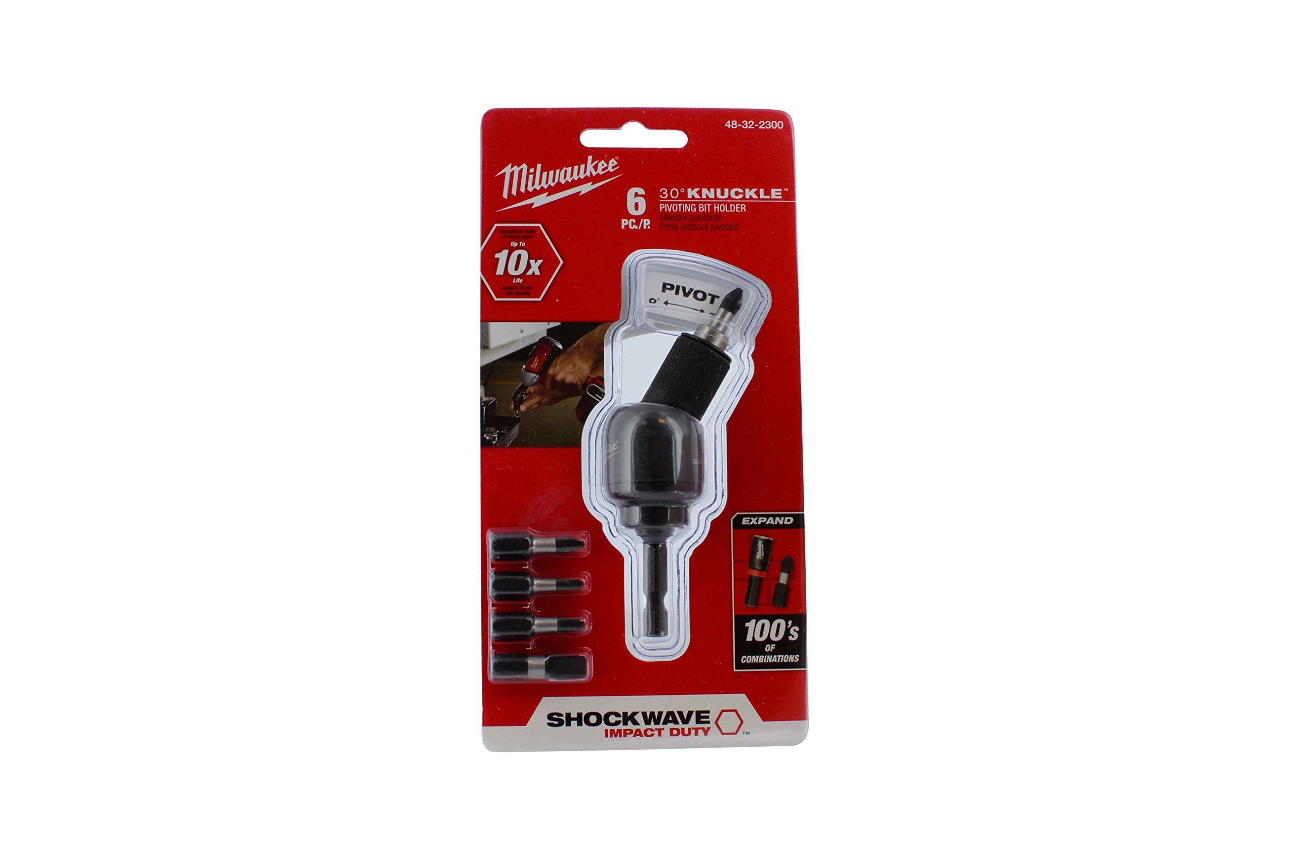 Foto 4 pulgar | Juego De Soportes Para Brocas Milwaukee Shockwave, 6 Piezas - Venta Internacional.