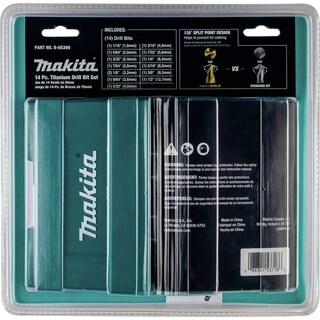 Foto 4 | Juego De Brocas Makita Impact Gold Titanium, 14 Piezas, 1/4 Pulgadas, Hexagonales - Venta Internacional.