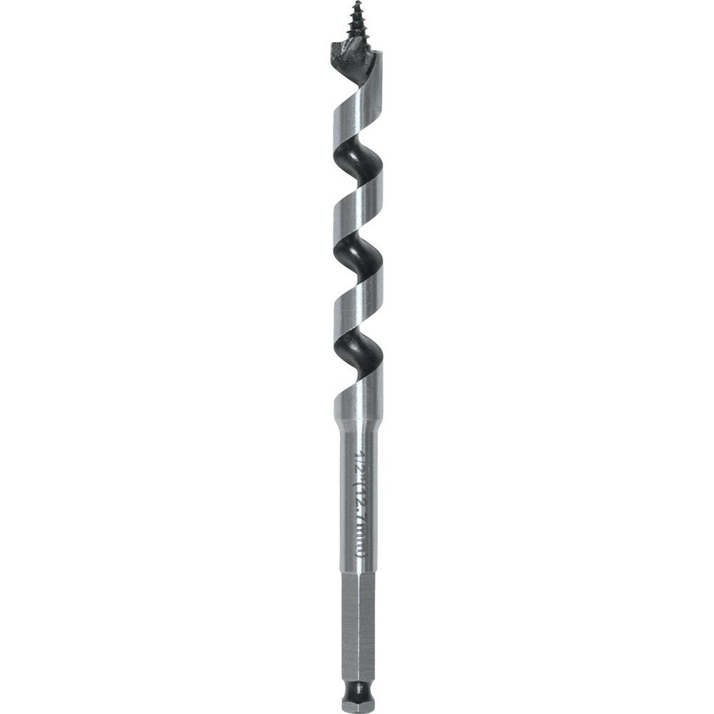 Broca Tipo Barrena Makita D-35695, 1/2 X 6 Pulgadas, Para Madera Y Clavos - Venta Internacional.