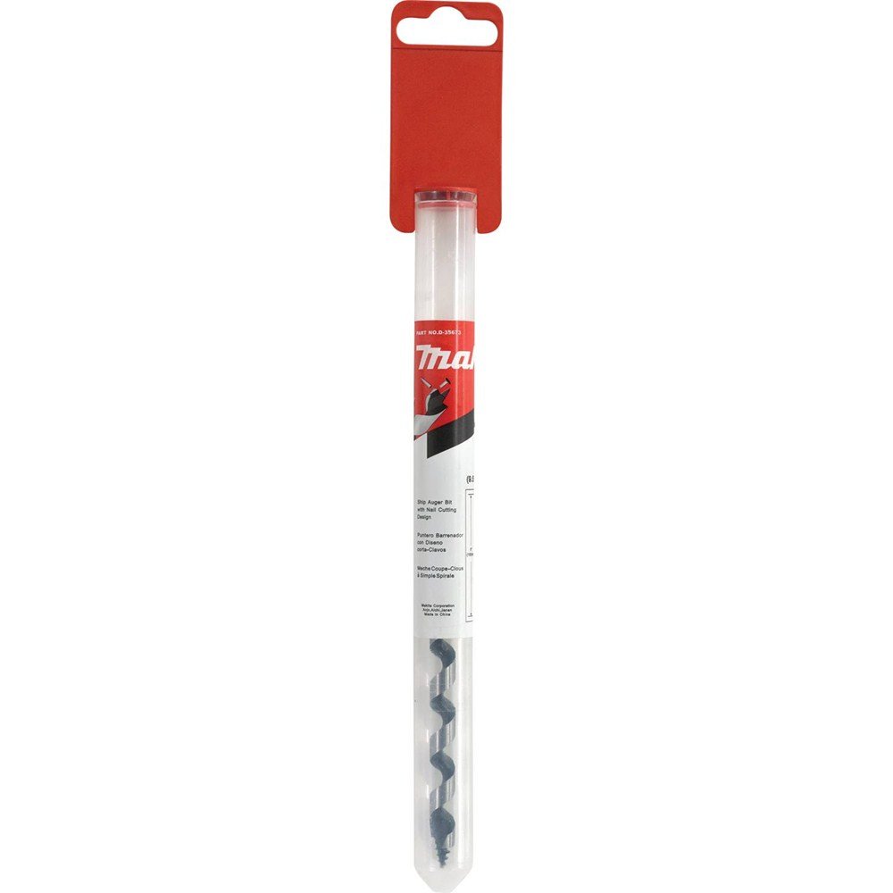 Foto 5 | Broca Tipo Barrena Makita D-35673 3/8 X 6 Para Madera Y Clavos - Venta Internacional.
