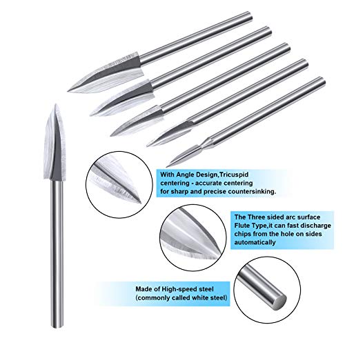 Foto 4 pulgar | Juego De 15 Brocas Honoson Para Tallado En Madera - Venta Internacional.